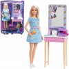 MATTEL Barbie Big City Dreams Malibu a toaletní stolek 29cm MATTEL Barbie Big City Dreams Malibu a toaletní stolek 29cm