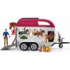 Schleich 42535 Dobrodružné auto s prívesom a koňom Schleich 42535 Dobrodružné auto s prívesom a koňom