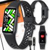 SMARTBAND SMARTWATCH NÁRAMOK OPASOK SMART HODINKY DÁMSKE ČIERNE WATCH SPORT SMARTBAND SMARTWATCH NÁRAMOK OPASOK SMART HODINKY DÁMSKE ČIERNE WATCH SPORT
