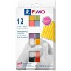 Polymérová hmota sada FIMO Soft Fashion farby 12x25g Polymérová hmota sada FIMO Soft Fashion farby 12x25g