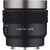 Samyang 75 mm T1,9 V-AF Sony E-mount