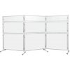 2x3 Modular Magnetická tabuľa 120x180 k paravánu / lakovaný povrch / ALU rám 2x3 Modular Magnetická tabuľa 120x180 k paravánu / lakovaný povrch / ALU rám