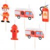 Sada narodeninových sviečok hasičovi Party Pal Sada narodeninových sviečok hasičovi Party Pal