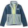 Back Bowl II Full Zip Fleece Everblue Crushed Blue Neon Light