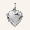 SilveAmo Strieborný otvárací medailón malé srdiečko PT004