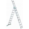 ITOSS Rebrík hliníkový HOBBY, 3x9, trojdielny, univerzálny, výsuvný ITOSS Rebrík hliníkový HOBBY, 3x9, trojdielny, univerzálny, výsuvný