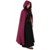 imago Jednofarebný plášť, bordová farba, veľkosť L imago Jednofarebný plášť, bordová farba, veľkosť L