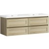 Kúpeľňová zostava Differnz Reno 120 cm dub Kúpeľňová zostava Differnz Reno 120 cm dub