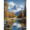 Norimpex diamantové maľovanie Horská krajina 30 x 40cm