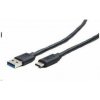 GEMBIRD CABLEXPERT Kabel USB 3.0 AM na Type-C kabel (AM/CM), 1m, černý (CCP-USB3-AMCM-1M) GEMBIRD CABLEXPERT Kabel USB 3.0 AM na Type-C kabel (AM/CM), 1m, černý (CCP-USB3-AMCM-1M)