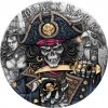 Strieborná minca 2 Oz Piráti – Čierna známka 62,2 g Strieborná minca 2 Oz Piráti – Čierna známka 62,2 g