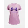 Under Armour Live Sportstyle Graphic SS Fialová
