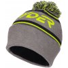 Spyder ICEBOX HAT Tmavě šedá Světle zelená Černá