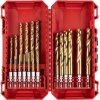 Milwaukee HSS-G TiN 19 dielna sada vrtákov do kovu 2-10mm RED HEX 4932493866 Milwaukee HSS-G TiN 19 dielna sada vrtákov do kovu 2-10mm RED HEX 4932493866