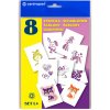 Šablóny papierové CENTROPEN 9996/L Motívy pre dievčatá, sada 8 ks Šablóny papierové CENTROPEN 9996/L Motívy pre dievčatá, sada 8 ks