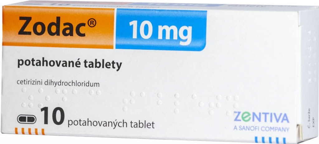 Zodac tbl.flm.10 x 10 mg