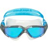 Plavecká maska Aqua Sphere Vista šedý rám / modro titánovo zrkadlový zorník Plavecká maska Aqua Sphere Vista šedý rám / modro titánovo zrkadlový zorník