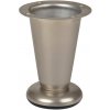 Walteco Nábytková noha priemer 60/70mm, výška 100mm, matný nikel , 50039 Walteco Nábytková noha priemer 60/70mm, výška 100mm, matný nikel , 50039