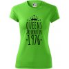 Queens are born in 1976 - Dámske Fantasy športové (dresovina) - L ( Apple Green ) Queens are born in 1976 - Dámske Fantasy športové (dresovina) - L ( Apple Green )