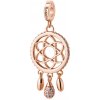 Rosato Pozlátený prívesok Lapač snov so zirkónmi Storie RZ254 Rosato Pozlátený prívesok Lapač snov so zirkónmi Storie RZ254