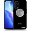 Picasee silikónový čierny obal pre OPPO Reno 5 5G - Moon Minimal Picasee silikónový čierny obal pre OPPO Reno 5 5G - Moon Minimal
