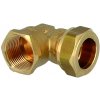 GENERAL FITTINGS Mosadzné svorné koleno - vnútorný závit 3/8 GENERAL FITTINGS Mosadzné svorné koleno - vnútorný závit 3/8