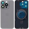 Zadný kryt + Sklíčko Kamery + Pliešok + Magsafe pre Apple iPhone 15 Pro Natural Titanium Zadný kryt + Sklíčko Kamery + Pliešok + Magsafe pre Apple iPhone 15 Pro Natural Titanium