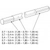 Teleskopická navíjacia tyč – 3,7–4,6 m, eloxovaný hliník Teleskopická navíjacia tyč – 3,7–4,6 m, eloxovaný hliník
