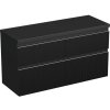 Skrinka pod umývadlo Jungborn TRENTA čierna matná 116,7 x 64,6 x 44,5 cm Skrinka pod umývadlo Jungborn TRENTA čierna matná 116,7 x 64,6 x 44,5 cm