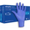 Mercator Medical Nitrylex Basic Blue Jednorázové nepúdrované rukavice modré 100 ks Mercator Medical Nitrylex Basic Blue Jednorázové nepúdrované rukavice modré 100 ks