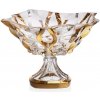 Krištáľová miska na nohe Samboa gold 30,5 cm Krištáľová miska na nohe Samboa gold 30,5 cm