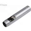 Výsečník / dierkovač na látky Ø14,17,18,19,20,22 mm - 1 ks 17 mm nikel Výsečník / dierkovač na látky Ø14,17,18,19,20,22 mm - 1 ks 17 mm nikel