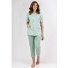 Dámske pyžamo Madlena zelené 3XL Dámske pyžamo Madlena zelené 3XL