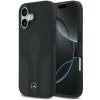Mercedes Leather The Move MagSafe zadný kryt pre iPhone 17 Black