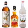 Plantation Xaymaca + Pierre Ferrand Dry Curaçao + Monin Almond (Mandľa), 43%, (set 1 x 0.7 L, 1 x 0.7 L)