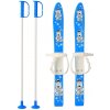 Detské lyže s viazaním a palicami Baby Mix 70 cm modré Detské lyže s viazaním a palicami Baby Mix 70 cm modré