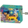 Fridolin Music Box s melódiou Eine kleine Nachtmusik od Mozarta dizajn Wonderland