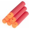KIK Náhradné mega náboje do pištole Nerf 9 cm 6 ks KIK Náhradné mega náboje do pištole Nerf 9 cm 6 ks
