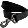 Vodítko WAU DOG vodeodolné - čierne 122 cm / 25 mm Vodítko WAU DOG vodeodolné - čierne 122 cm / 25 mm
