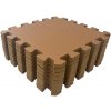 Hracia podložka puzzle Brown 90x90 cm Hracia podložka puzzle Brown 90x90 cm