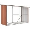 G21 Prístrešok na drevo G21 WOH 682 - 302 x 119 cm, hnedý G21 Prístrešok na drevo G21 WOH 682 - 302 x 119 cm, hnedý