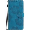 Peňaženkové puzdro Embossing Pattern Kvety modré – Xiaomi Redmi Note 12S Peňaženkové puzdro Embossing Pattern Kvety modré – Xiaomi Redmi Note 12S