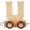 small foot Dřevěný vláček vláčkodráhy abeceda písmeno U small foot Dřevěný vláček vláčkodráhy abeceda písmeno U