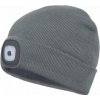 ČERVA Zimná čiapka s LED svetlom, sivá, Varianta sivá, Veľkosť UNI ČERVA Zimná čiapka s LED svetlom, sivá, Varianta sivá, Veľkosť UNI
