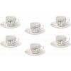 Tognana Súprava šálok na kávu s tanierikmi 80 ml 6 ks MADISON POESIA Tognana Súprava šálok na kávu s tanierikmi 80 ml 6 ks MADISON POESIA