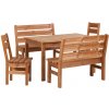 Záhradný drevený set PROWOOD z ThermoWood - SET M3 - Samostatný set Záhradný drevený set PROWOOD z ThermoWood - SET M3 - Samostatný set