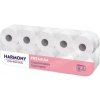 Harmony Toaletný papier 2-vrstvový Harmony Professional premium biely 10 ks