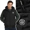 PitBull West Coast pánská zimní vesta CARVER černá