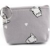 Stoklasa peňaženka kľúčenka mačka sivá Stoklasa peňaženka kľúčenka mačka sivá