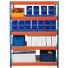 Regál 216x160x60 cm PROFESIONÁLNY lakovaný 5-policový, nosnosť 2000 kg - MODRO-ORANŽOVÝ Regál 216x160x60 cm PROFESIONÁLNY lakovaný 5-policový, nosnosť 2000 kg - MODRO-ORANŽOVÝ